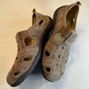 Earth Origins by Earth Camby Sport Shoe Leather Mesh Brown Women’s Size 6.5